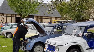 Exposition vieilles voitures Normandie